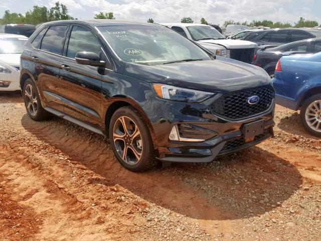 2FMPK4AP9KBC11108 - 2019 FORD EDGE ST BLACK photo 1