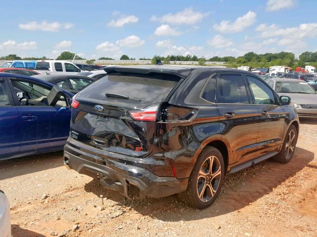 2FMPK4AP9KBC11108 - 2019 FORD EDGE ST BLACK photo 4