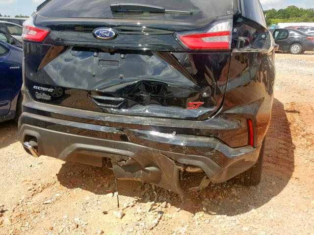 2FMPK4AP9KBC11108 - 2019 FORD EDGE ST BLACK photo 9