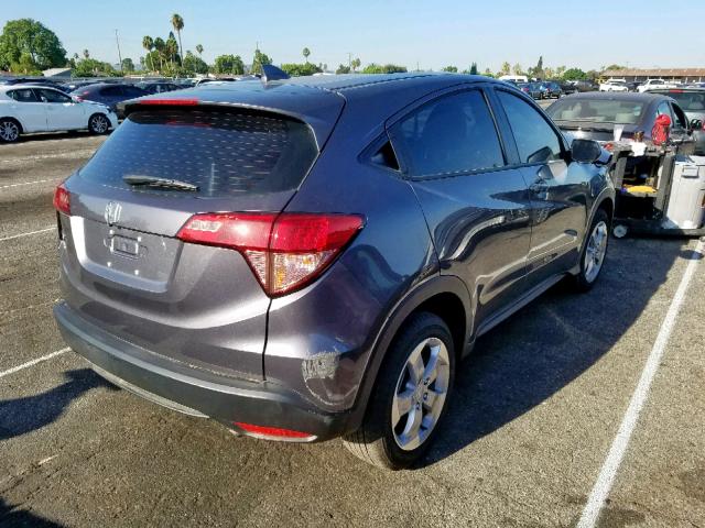 3CZRU5H3XHG703064 - 2017 HONDA HR-V LX CHARCOAL photo 4