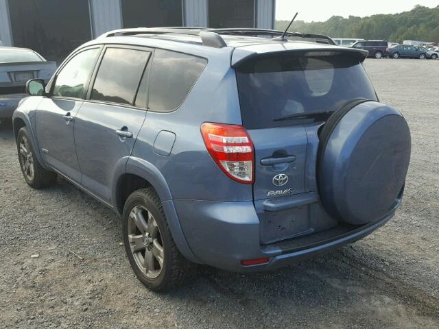 2T3RF4DV3BW108209 - 2011 TOYOTA RAV4 SPORT BLUE photo 3