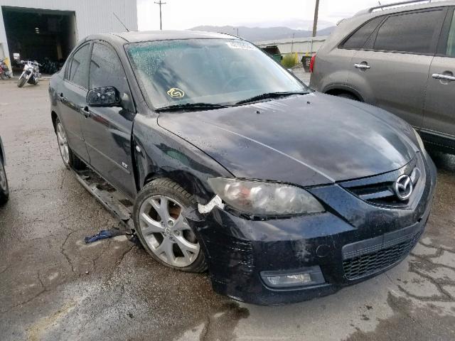 JM1BK323581824531 - 2008 MAZDA 3 S BLACK photo 1