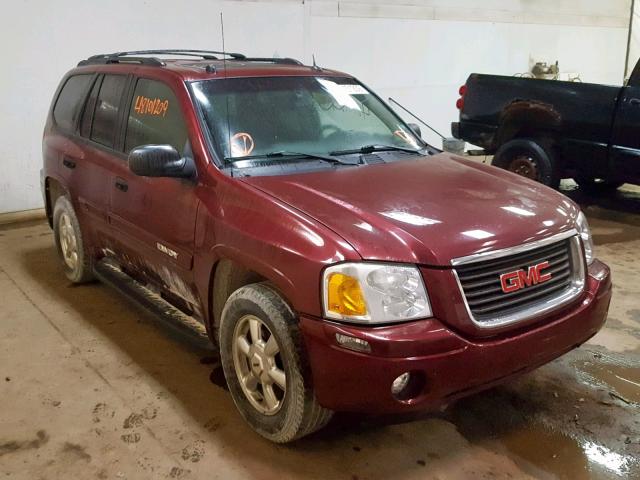 1GKDT13S552271292 - 2005 GMC ENVOY BURGUNDY photo 1