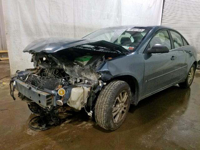 1G2ZF55BX64214836 - 2006 PONTIAC G6 SE BLUE photo 2