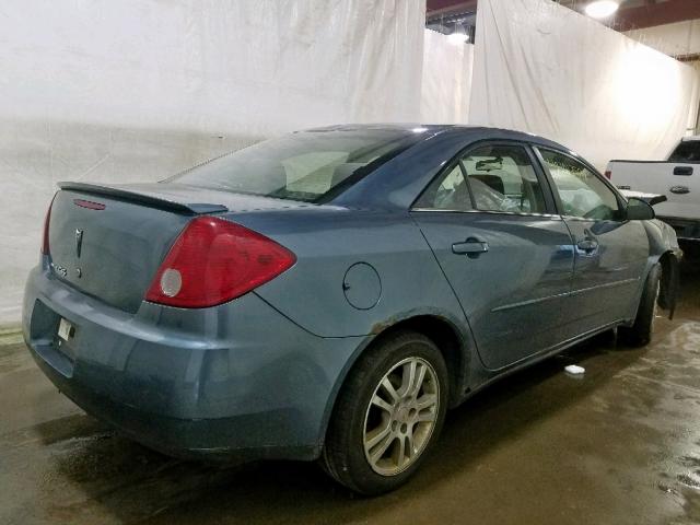 1G2ZF55BX64214836 - 2006 PONTIAC G6 SE BLUE photo 4