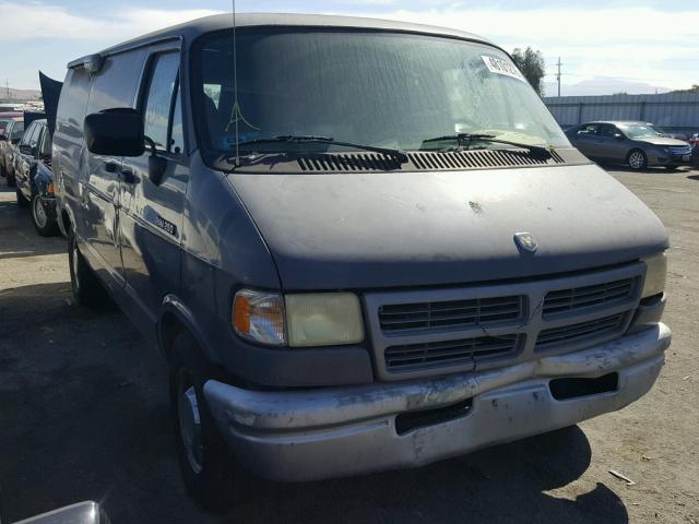 2B7HB21Y3RK535669 - 1994 DODGE RAM VAN B2 GRAY photo 1