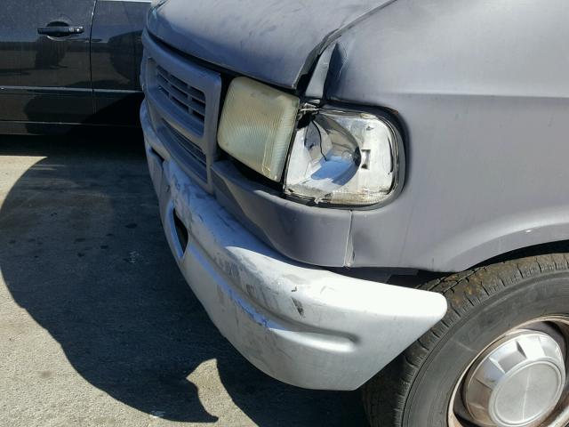 2B7HB21Y3RK535669 - 1994 DODGE RAM VAN B2 GRAY photo 9