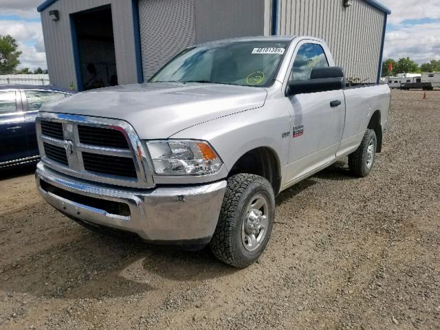 3C6LD5AT1CG282633 - 2012 DODGE RAM 2500 S SILVER photo 2