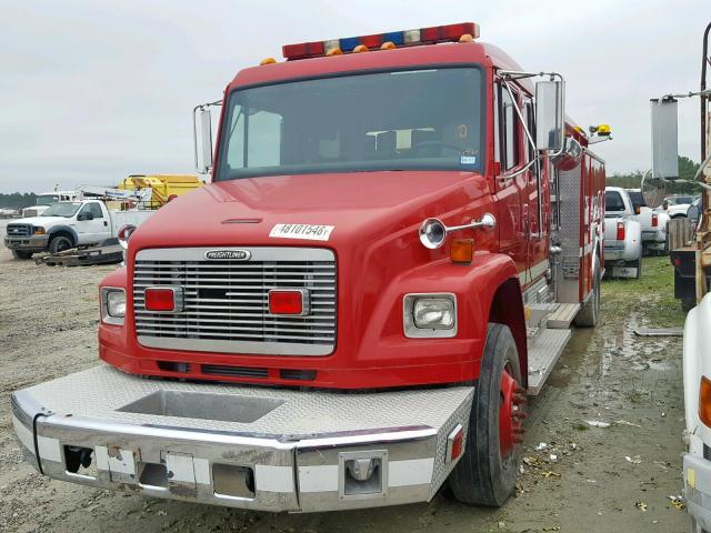 1FVABXBS61HF14998 - 2001 FREIGHTLINER MEDIUM CON RED photo 2