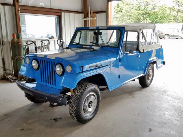 8705F1757375 - 1969 JEEP COMMANDO BLUE photo 2