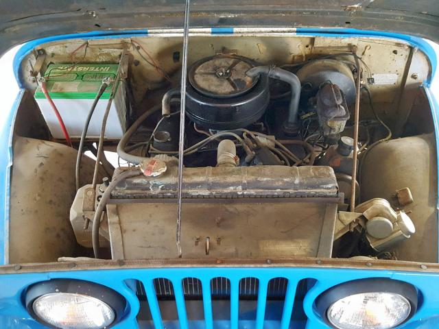 8705F1757375 - 1969 JEEP COMMANDO BLUE photo 7