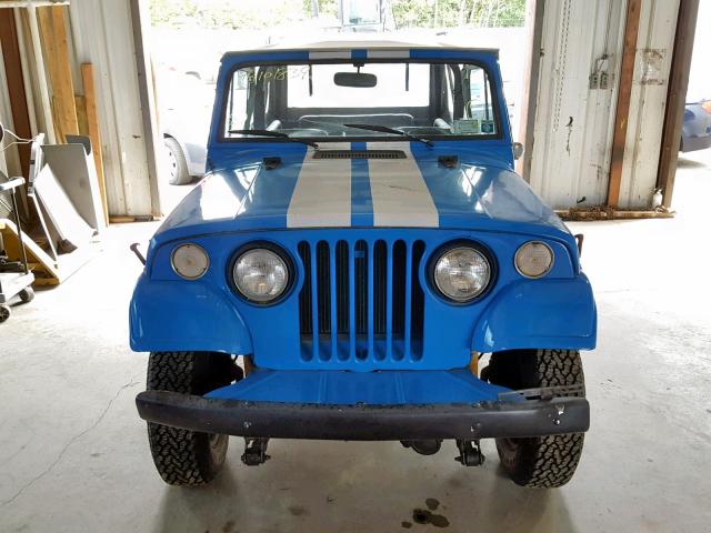 8705F1757375 - 1969 JEEP COMMANDO BLUE photo 9