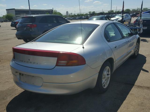 2B3HD46R71H702903 - 2001 DODGE INTREPID S 银色 照片 4