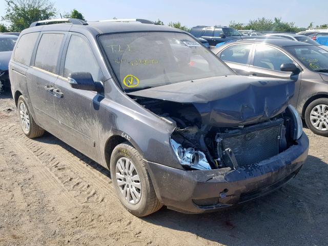 KNDMG4C75C6473200 - 2012 KIA SEDONA LX GRAY photo 1