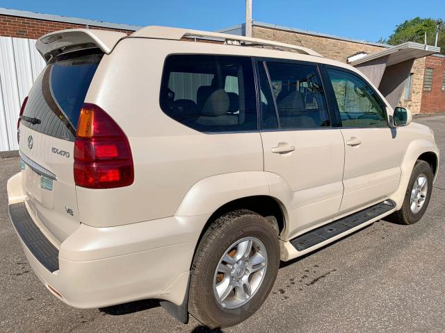 JTJBT20X330015926 - 2003 LEXUS GX 470 TAN photo 3