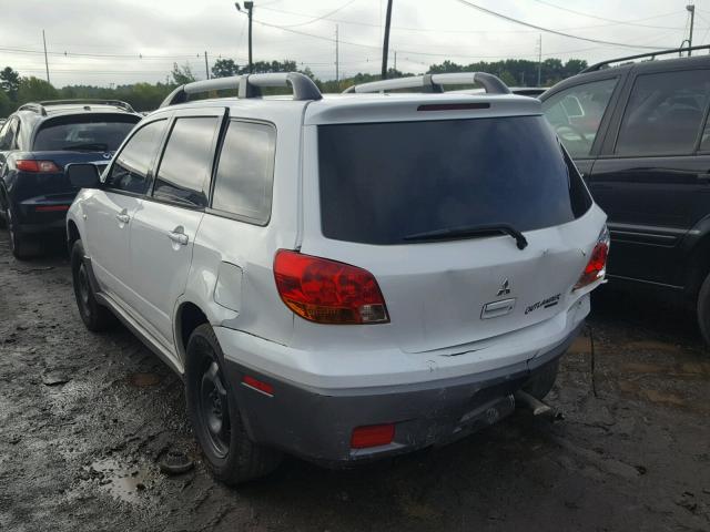 JA4LZ31G13U018305 - 2003 MITSUBISHI OUTLANDER WHITE photo 3