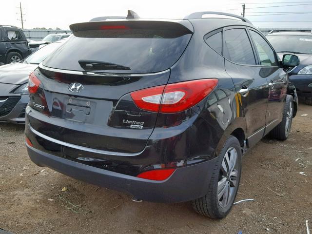 KM8JUCAG3FU987096 - 2015 HYUNDAI TUCSON LIM BLACK photo 4