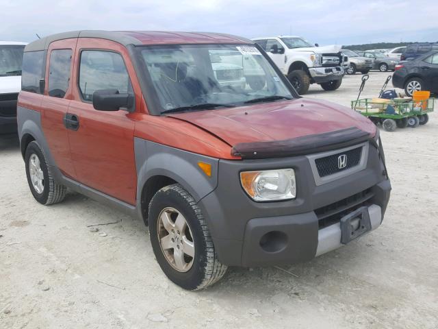 5J6YH28664L022342 - 2004 HONDA ELEMENT EX ORANGE photo 1