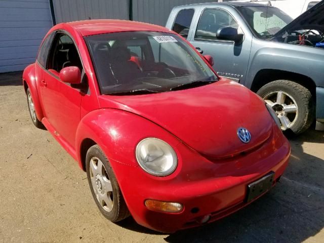 3VWBB61C0WM011338 - 1998 VOLKSWAGEN NEW BEETLE წითელი ფოტო 1