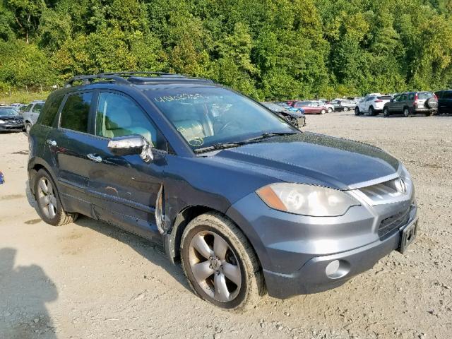 5J8TB18537A002327 - 2007 ACURA RDX TECHNO GRAY photo 1