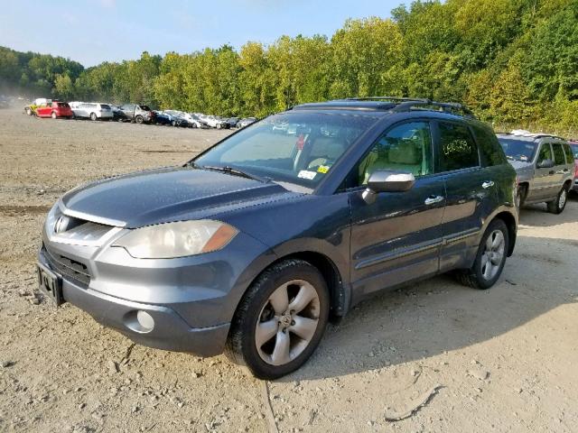 5J8TB18537A002327 - 2007 ACURA RDX TECHNO GRAY photo 2