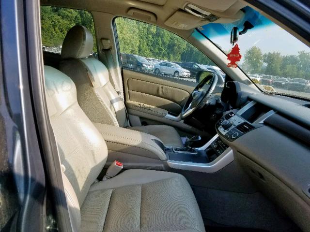 5J8TB18537A002327 - 2007 ACURA RDX TECHNO GRAY photo 5