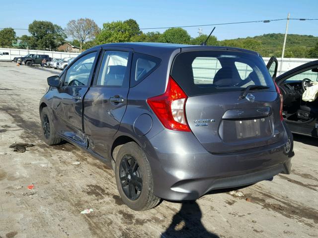 3N1CE2CP8JL356030 - 2018 NISSAN VERSA NOTE GRAY photo 3