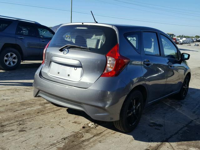 3N1CE2CP8JL356030 - 2018 NISSAN VERSA NOTE GRAY photo 4