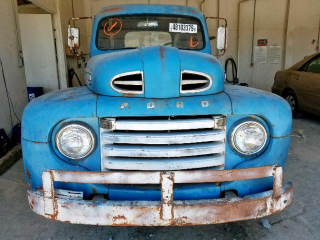 97HD198081 - 1949 FORD F-1 BLUE photo 9