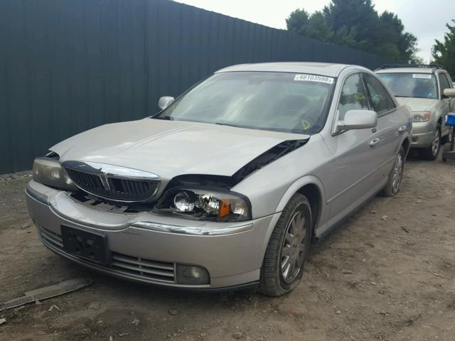 1LNHM86S05Y619894 - 2005 LINCOLN LS SILVER photo 2