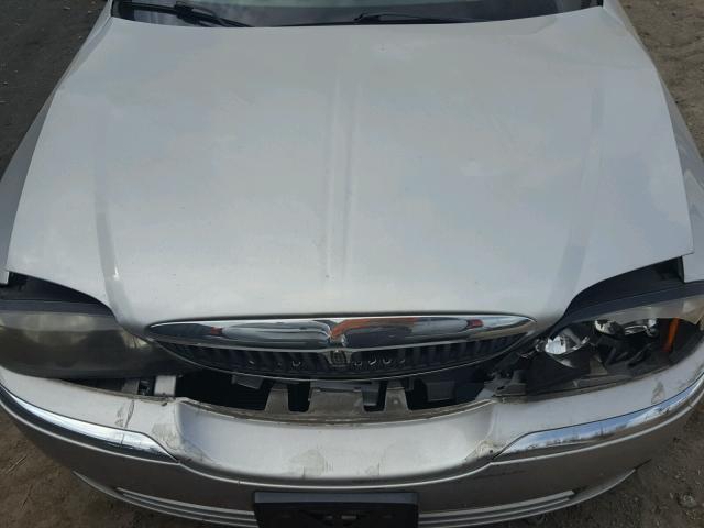 1LNHM86S05Y619894 - 2005 LINCOLN LS SILVER photo 7