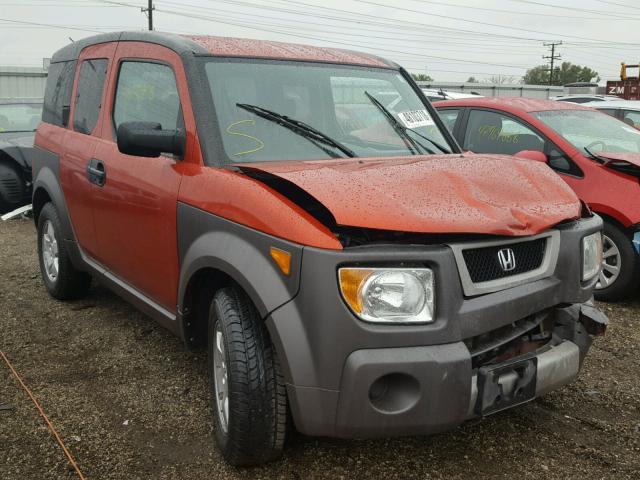 5J6YH28564L035681 - 2004 HONDA ELEMENT EX ORANGE photo 1