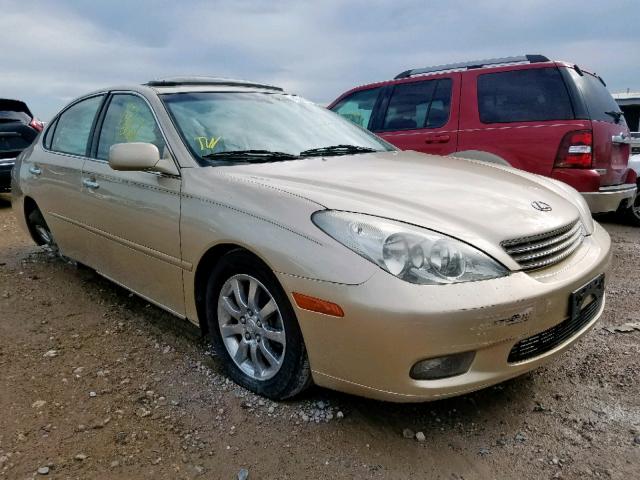 JTHBF30G020075336 - 2002 LEXUS ES 300 TAN photo 1