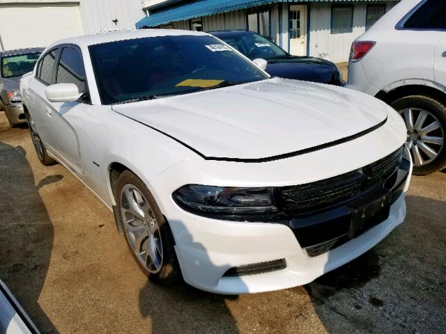 2C3CDXCT7FH914903 - 2015 DODGE CHARGER R/ WHITE photo 1
