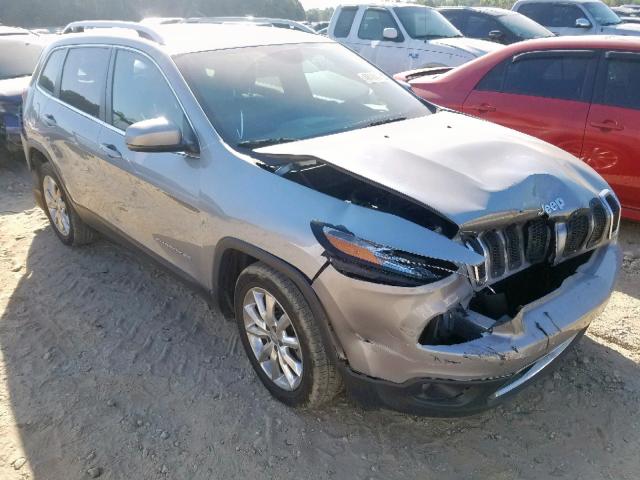 1C4PJLDB6GW200509 - 2016 JEEP CHEROKEE L SILVER photo 1