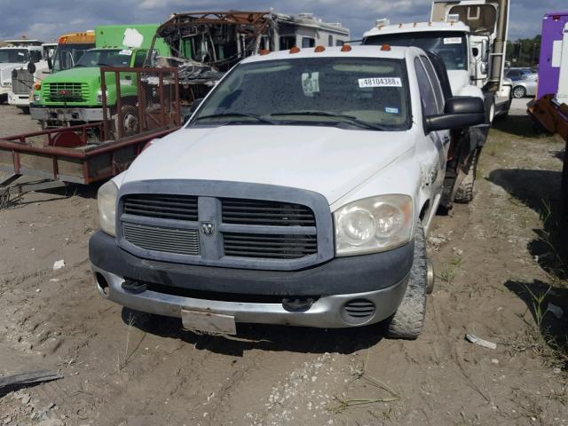 3D7ML48A27G776283 - 2007 DODGE RAM 3500 S WHITE photo 2