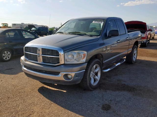 1D7HA18247S236196 - 2007 DODGE RAM 1500 S GRAY photo 2