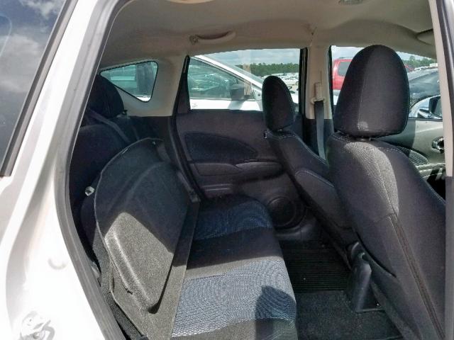 3N1CE2CP6FL382455 - 2015 NISSAN VERSA NOTE SILVER photo 6