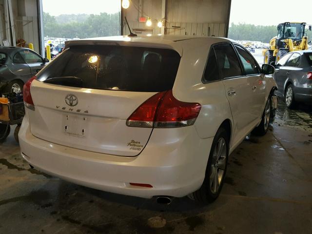 4T3BK11A79U011733 - 2009 TOYOTA VENZA BASE WHITE photo 4