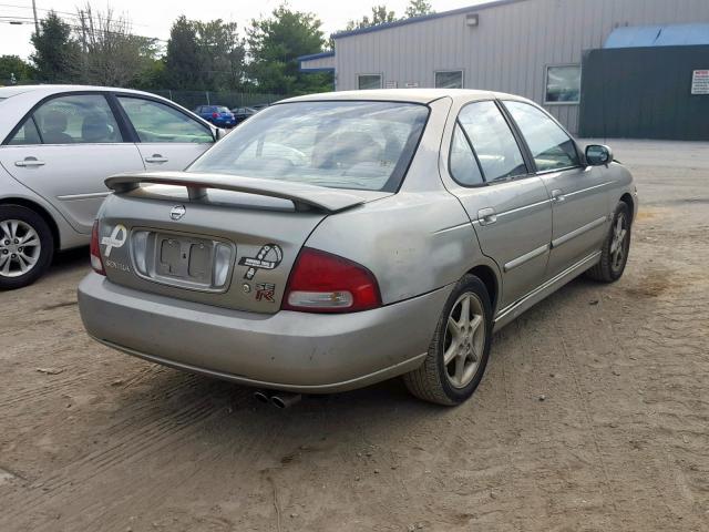 3N1AB51D62L711787 - 2002 NISSAN SENTRA SE- SILVER photo 4