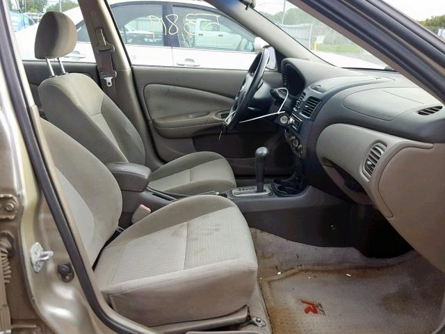 3N1AB51D62L711787 - 2002 NISSAN SENTRA SE- SILVER photo 5