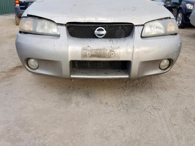 3N1AB51D62L711787 - 2002 NISSAN SENTRA SE- SILVER photo 9