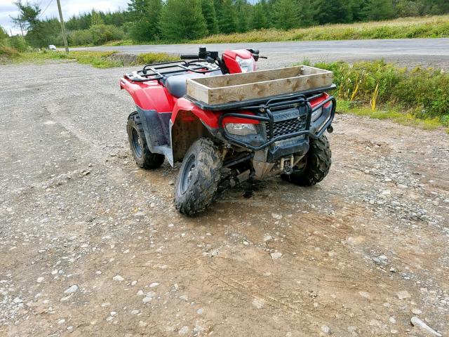 1HFTE4645J4300391 - 2018 HONDA TRX500 FA RED photo 1