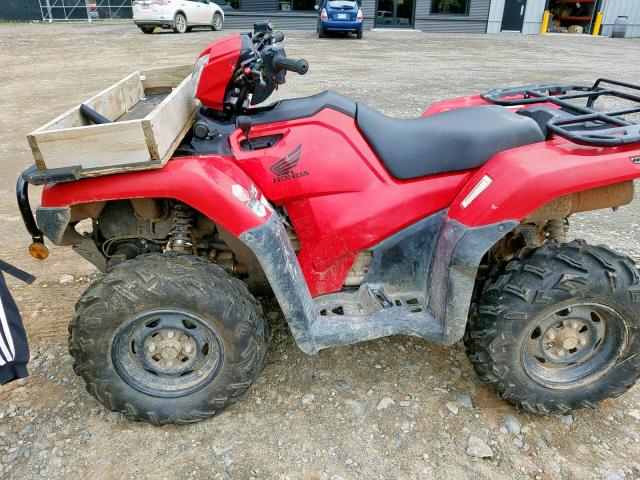 1HFTE4645J4300391 - 2018 HONDA TRX500 FA RED photo 6