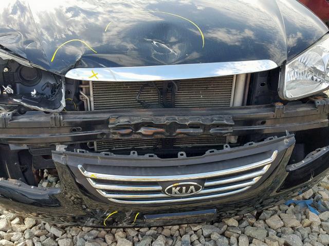 KNAFE121385565488 - 2008 KIA SPECTRA EX BLACK photo 7