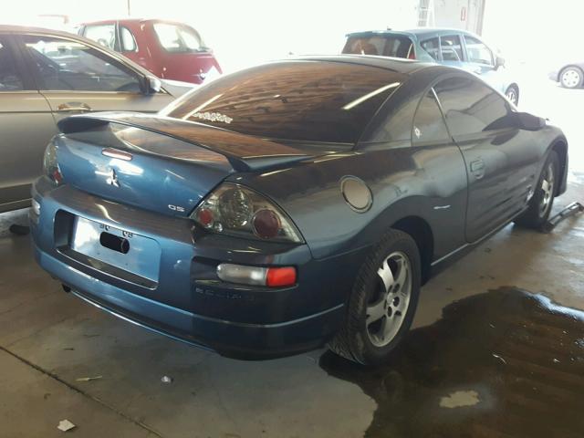 4A3AC44G74E072054 - 2004 MITSUBISHI ECLIPSE GS BLUE photo 4