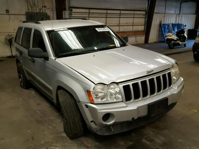 1J4GR48K56C292117 - 2006 JEEP GRAND CHER SILVER photo 1