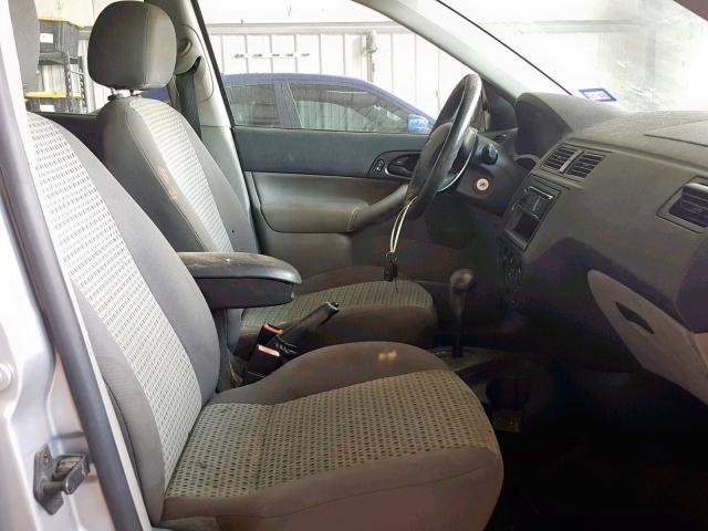 1FAFP34N47W141437 - 2007 FORD FOCUS ZX4 GRAY photo 5