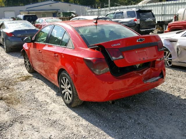 1G1PB5SH8E7271226 - 2014 CHEVROLET CRUZE LS RED photo 3