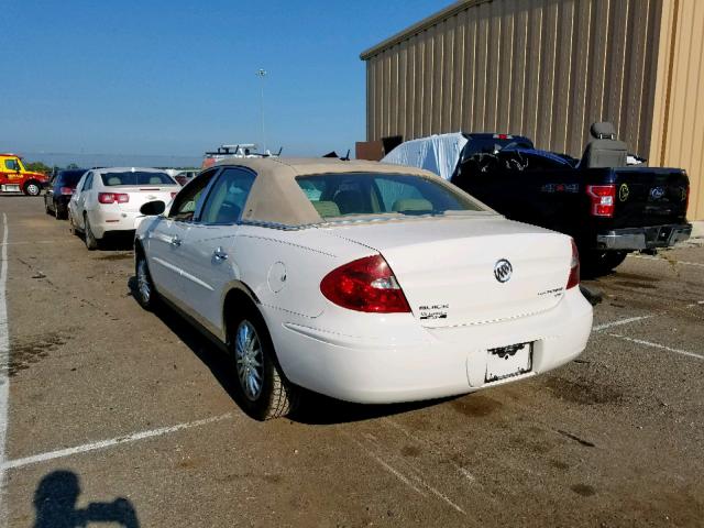 2G4WC582771154607 - 2007 BUICK LACROSSE C WHITE photo 3